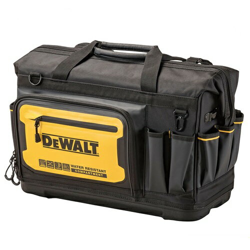 デウォルト(DEWALT) DWST60104-1 角型バッグ 収納バッグ 工具箱 道具箱 工具入れ 鞄 収納ケース ツールボックス 収納BOX 防塵 防水 IP65 ツールケース DIY