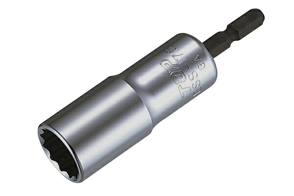 樂天商城 - 【TOP】　ESS-17C　対辺17mm　電動ドリル用　足場クランプソケット　兼用クランプ対応　（6.35角軸）