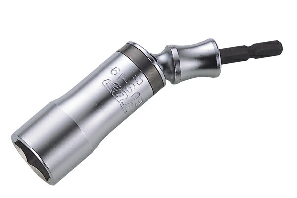 【TOP】　EUS-19　対辺19mm　電動ドリル用　ユニバーサルソケット（6.35角軸）