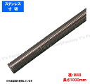 【短納期】【ステンレス】寸切ボルト M48×1000L 1本 1m 並目 ピッチ5.0 長ねじ 全ねじ SUS 生地 錆びにくい