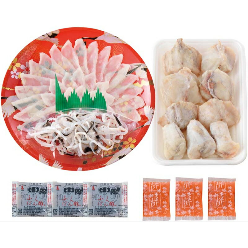 【商品番号585】　「関とら本店」ふく刺身とふくちりセット　【配送料込み】 冬ギフト お歳暮　メーカ..