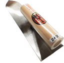 【本職用左官鏝】本焼仕上鏝240mm 鰻マーク 10107