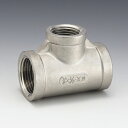 フローバルFLOBAL ステンレス製ねじ込継手 異径チーズ(VRT) 型式:VRT-0604 ネジ(Rc1×Rc2):3/4×1/2 【返品交換不可】