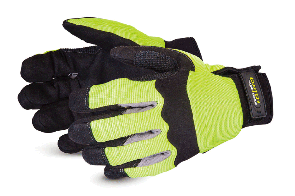 送料込■クラッチギアClutch Gear　スリップオン高視認手袋　MXHV2PB　耐針・耐突刺グローブ　Punkban手..