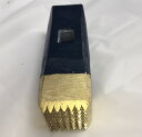 送料込■ナニワ合金 超硬石工用道具 本石用ビシャン 片刃(7枚49山)3×3×15