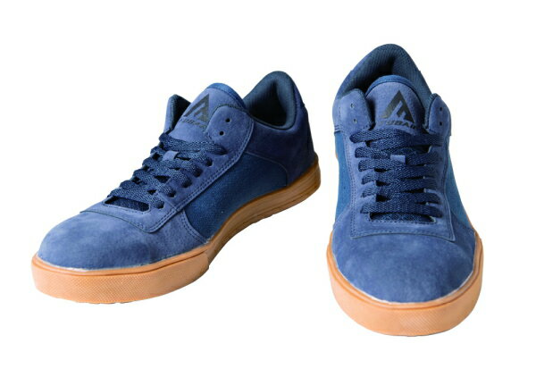 送料込■FUBARフーバー　ワークシューズ　FB-802　ネイビー　ローカット　おたふく手袋