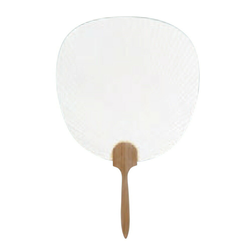 書道 小物 本画仙うちわ(丸型杉柄) 5枚セット TA12 | 団扇 書道用品 半紙屋e-shop