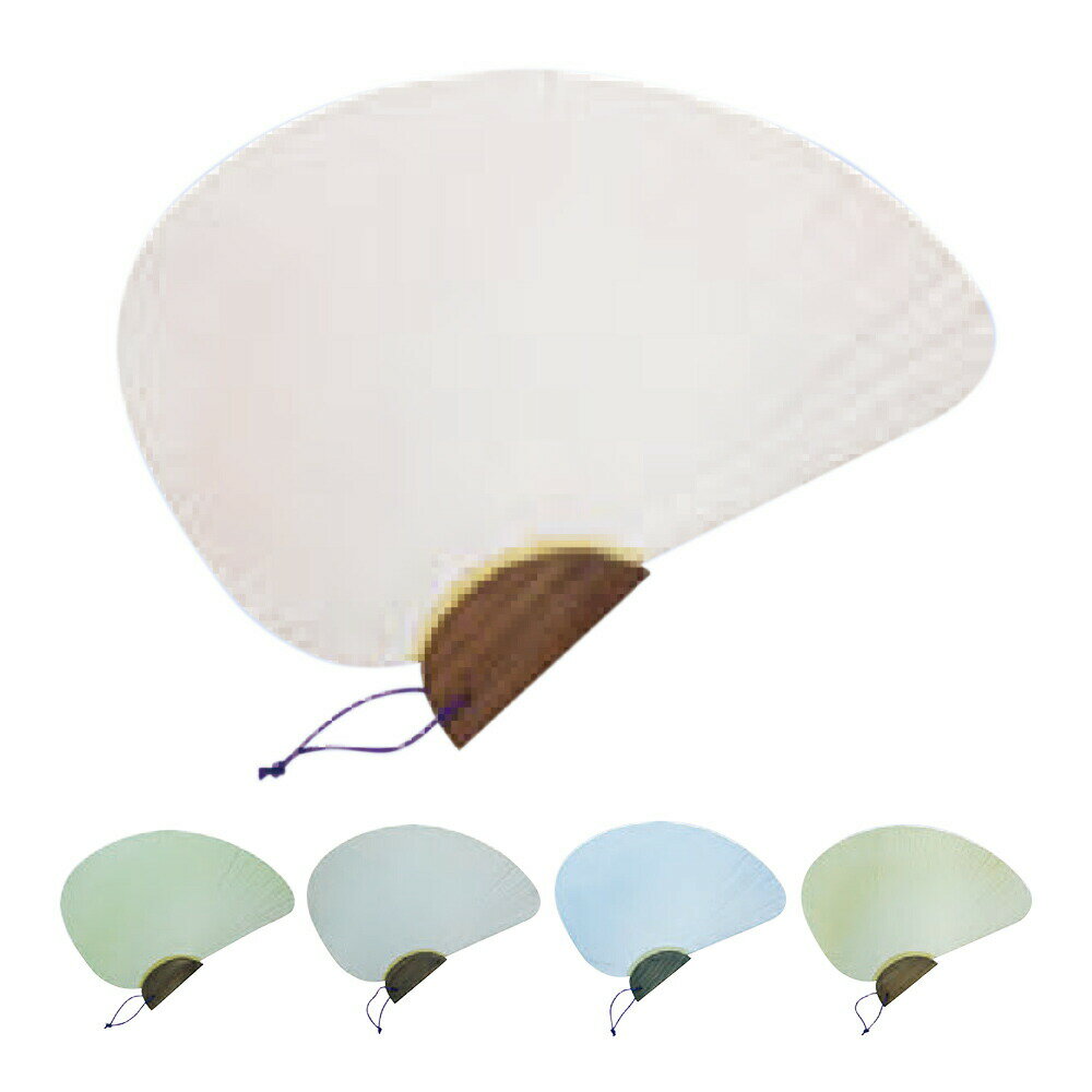 書道 小物 うちわ 砂子ぼかし千鳥型杉柄 1色×5枚セット TB42 | 団扇 書道用品 半紙屋e-shop