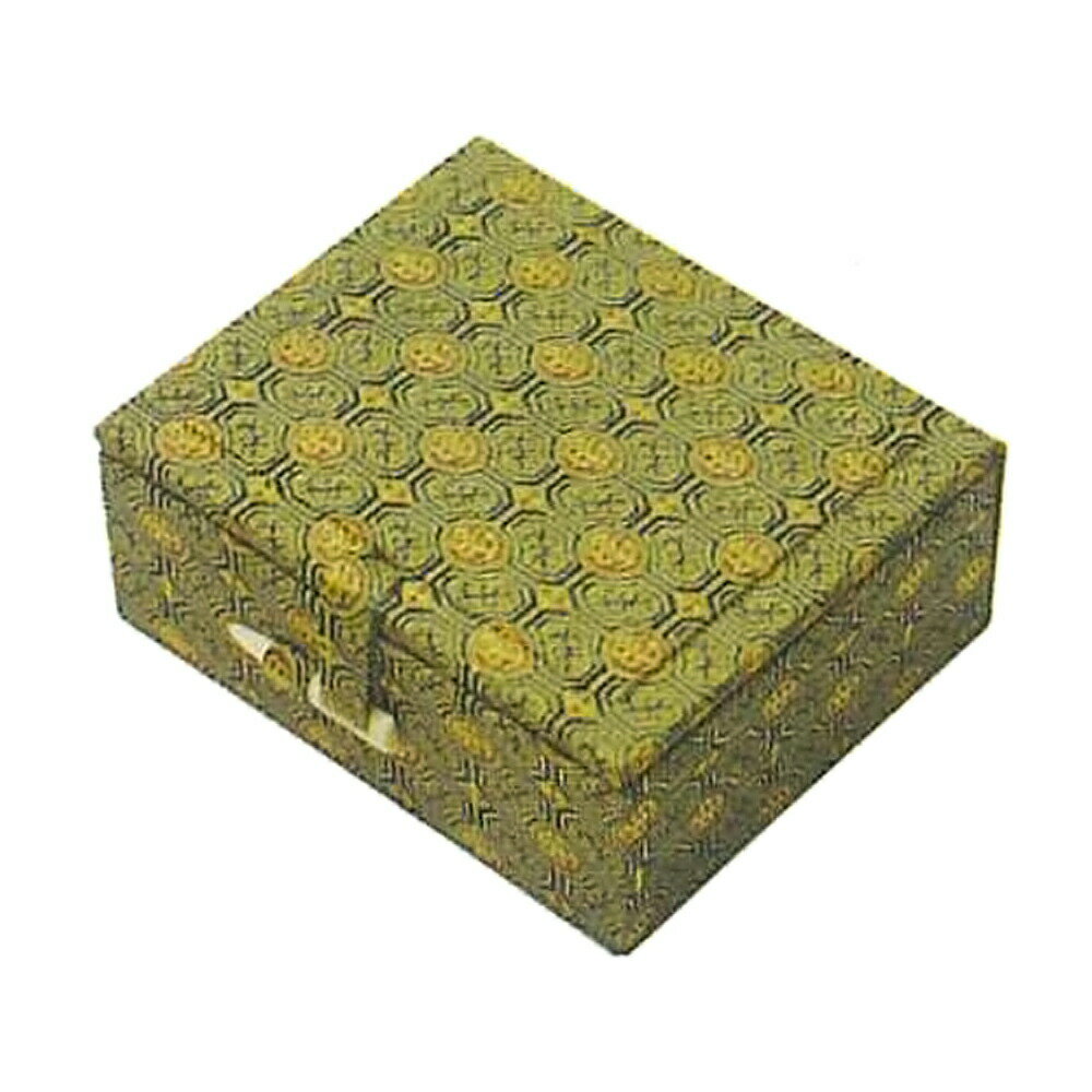 篆刻 印箱 錦布印箱3顆 中 HG13-3 書道 雅印 落款印 印章 印材 保存箱 保管 収納 篆刻用品 書道用品 半紙屋e-shop