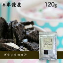 ブラック ココアパウダー（ブラックココア）120g（深い黒色が欲しい時に 深い黒色 強い苦味）