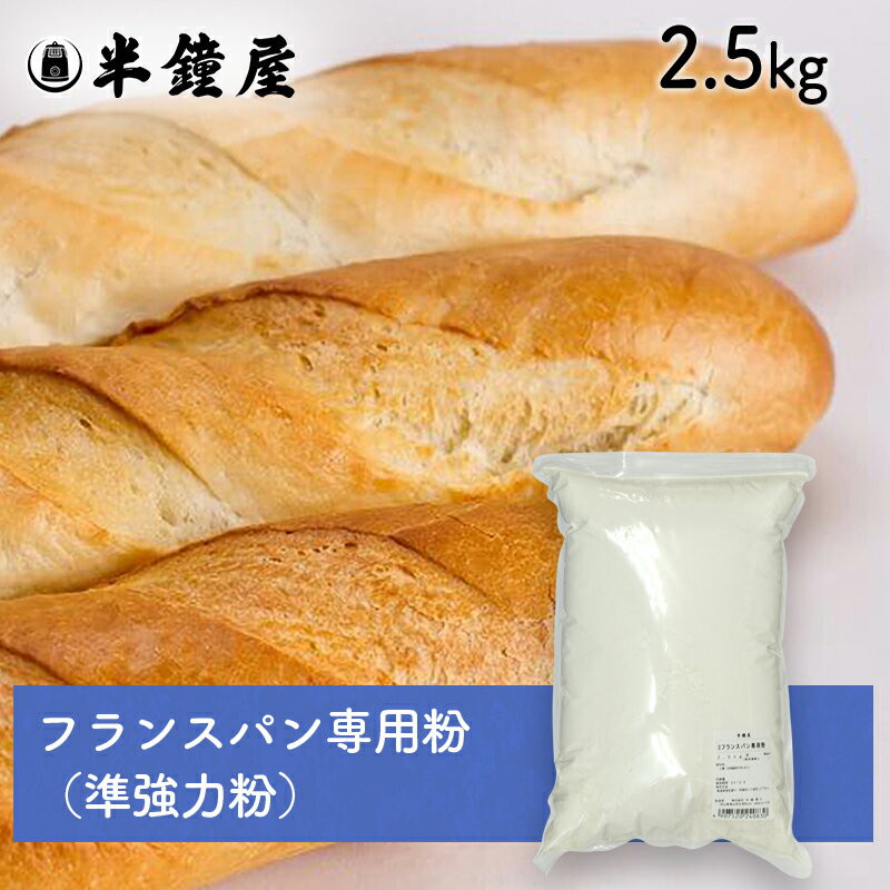 nippn・ニップン フランスパン専用粉 Fナポレオン 2.5kg（準強力粉・ハードロール・デニッシュ・クロワッサン）