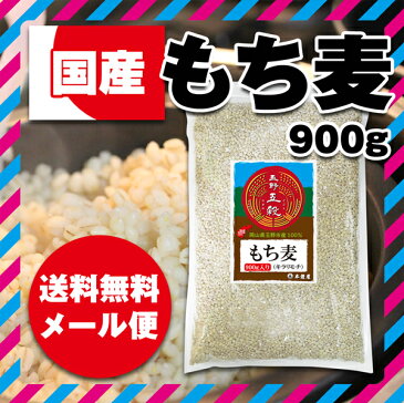 ★メール便限定（1個の場合）★【送料無料】メール便 玉野五穀 もち麦（国産/岡山県玉野市産） 900g