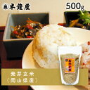 岡山県産 発芽玄米(はつがげんまい)500g(半鐘屋オリジナル・雑穀ごはん・雑穀米)