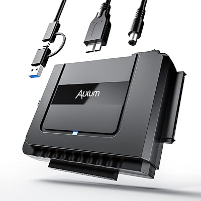 Alxum SATA IDE 変換アダプタ 両方対応 IDE USB変換ケーブル 2.5/3.5イン ...