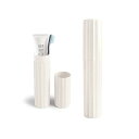 歯ブラシケース コップ 携帯用歯ブラシケース トラベル歯ブラシカップ 旅行 シンプルスタイル 歯ブラシホルダー バスルーム トイレタリー 旅行 スリムデザイン 出張に最適 アウトドア オフィス ホーム トラベル アウトドア プレー(ホワイト 1pcs