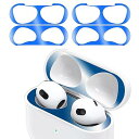 ANYOI AirPods 3 用 ダストガード 【2セット0.02mm 極薄】エアーポッズ 3用 ガードカバー 第三世代 用 ガードカバー故障防止 吸着 ほこ...