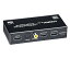 BLUPOW 4K60Hz・HDR対応 HDMI分配器 1入力2出力+音声分離機(同軸・光デジタル・3.5mmステレオ音声出力)..
