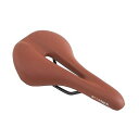 BOOSDEN 自転車サドル ロードバイク/クロスバイクマウンテンバイク/普通自転車用サドル お尻が痛くない 穴あき 軽量 防水 低反発 通気性 衝撃吸収 男/女性向け ブラウン