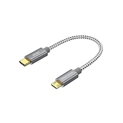USB C to Micro USB OTGケーブル, CableCreation USB 2.0 Type C to Micro USB 充電&データ転送ケーブル 480Mbps Galaxy S8/S8 Plus/S9、Google Pixel