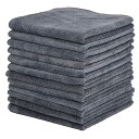 BloomSesame マイクロファイバークロス 掃除 クロス キッチン ふきん (30cmx30cm 12枚)