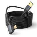 OculusLink適用ケーブル, CableCreation USB A 3.1 to USB C ケーブル Oculus Quest 2 Link対応 5Gbpsデータ転送 5V/3A 快速充電 Steam VR/VRヘッドセット対応&ゲームPC