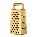 Buyer Star チーズグレーター チーズおろし 4面 おろし器 ステンレス 握りやすい チーズ 野菜 大根 おろし金 食洗機使用可 3色選択可能 ゴールド