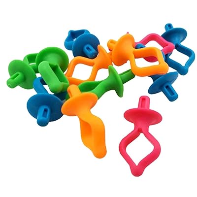 【BEAUTY PLAYER】12枚セット 火炎 ボビン クリップ固定 シリコン ボビンクリップ スレッドが脱落しないようにする シリコン 糸 クランプ 家庭用...