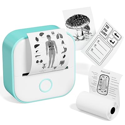 サーマルプリンター Memoqueen T02 スマホ対応 ミニプリンター モバイルプリンター 感熱プリンター ラベルライター メモプリンター コンパクトプリンター フォトプリンター Bluetooth接続 はがき/写真アルバム/手帳/メモ/買い物リ