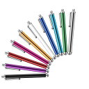 MEKO 10本セットタッチペン 指で触れずペン スマートフォン タブレット スタイラスペン iPad iPhone Android 10本セット タッチパネル...