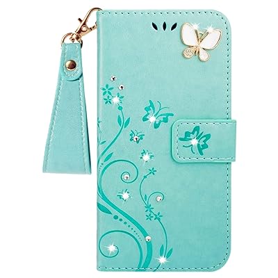 iPhone SE ケース [第2世代]2020/iPhone se3ケース手帳型/ iPhone8/iPhone7/iPhone6/6sケース [第2世代]/Phone SE3 第3世代 かわいい おしゃれストラップ付き カード収納 財布型 人気