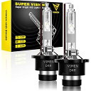 VIMEN D4R HIDバルブ 4300K 35W 純正交換用 HIDライト 12V 車用 ヘッドライト HID 電球 2個入(2)
