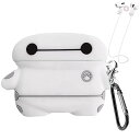 Ausrann AirPods 3 ケース 2021 エアーポッズ 第3世代 カバー イヤホン ストラップ付き カラビナ リング付き Magsafe ワイヤレス充電対応 エアーぽっず 第三世代 ケース かわいい シリコンケース 3D 漫画 全面保護(2)