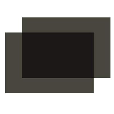 偏光フィルムシート20x29cm 粘着偏光子液晶スクリーン教育物理学用線形偏光フィルター