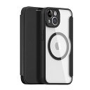 iPhone14ケース - 手帳型 ワイヤレス充電対応 超薄型 軽量 高級PUレザー 背面クリア カード 入れ1枚 アイフォン14ケース 耐衝撃 レンズ保護 カ...