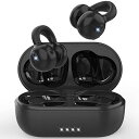 【時代を開く OWSイヤホン】 Bluetooth 「イヤーカフ」型 完全ワイヤレス bluetooth 5.3 マイク付き 骨伝導より快適 耳を塞がない 耳挟み式 空気伝導 ブルートゥース ENCノイズキャンセリング 日本語音声ガイド/日本語取扱説