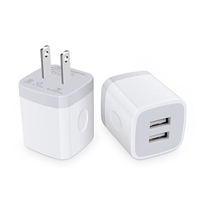 Hootek USBŴ 2ݡ USB 󥻥 ե Ŵ 2.1A®/2ĥå/PSEǧ/ѥ USB...