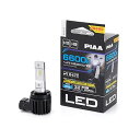 PIAA バイク用ヘッドライトバルブ LED 6600K コントローラーレス 防水/防塵タイプ(JIS S2) 2000lm H11/H9 12V 18W 耐震仕様 車検対応 ノイズ対応 3年 1個入 MLE13