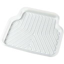 ボンフォーム(BONFORM) カーマット 3D 防水 バケット クリア リヤ1枚 50x45cm 普通車用 6279-08CL フロアマット