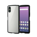 エレコム Xperia 10 VI (SO-52E) ケース カバー 透明 耐衝撃 衝撃吸収 ハイブリッド TPU ストラップホール付き ショルダー ストラップシート付 軽量 薄型 傷がつきにくい キズ 硬度 5H カメラ保護 エアークッション ブラ