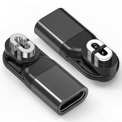 USB-C Shokz用変換アダプター 2個 ショックス充電ケーブル Type C タイプC磁気アダプタ Shokz OpenRun (旧AfterShokz)/ Aftershokz Aeropex/Shokz OpenRun Pro/OpenCo