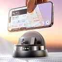 LISEN スマホホルダー 車 置き型 車載ホルダー ダッシュボード 片手操作 スマホスタンド 360°回転可能 角度調整 脱着簡単 滑り止め 車用 スタンド カー用品 タブレットホルダー iPhone16 15 14 Samsung 16 Sony