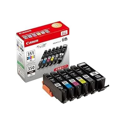 キヤノン 純正インク インクタンク BCI-351XL+350XL/6MP（大容量・6色セット）