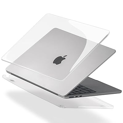 HOGOTECH ケース【MacBook Air 13インチ M3 M2用】2024 2022 カバー クリアカバー A3113 A2681