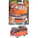ホットウィール(Hot Wheels) ブールバード '67 フォルクスワーゲン サンババス 乗り物おもちゃ ミニカー 3歳から オレンジ HRT62