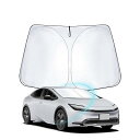 WEIPIN 新型 トヨタ プリウス60系 サンシェード 専用 フロント 60プリウス 内装パーツ プリウスPHV 3代目 PHEV 車用サンシェード フロントガラス用 遮光断熱 日除け uvカット 折り畳み式 車中泊 新型プリウスサンシェード 60