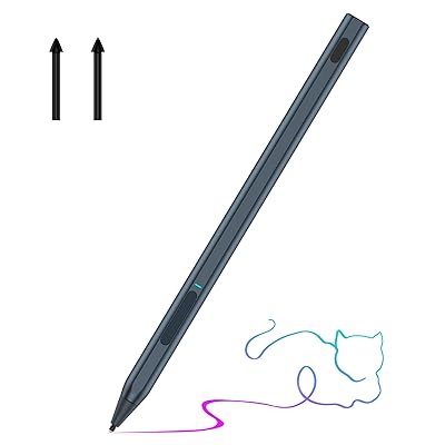 MILPROX Surface用タッチペン 4096段階筆圧 パームリジェクション機能 磁気吸着 傾き検知対応 右クリック 消しゴム 自動オフ USB-C充電 Surface3/ Surface Pro 3/4/5/6/7/8/X/Surface L MILPROX Surface用タッチペン 4096段階筆圧 パームリジェクション機能 磁気吸着 傾き検知対応 右クリック 消しゴム 自動オフ USB-C充電 Surface3/ Surface Pro 3/4/5/6/7/8/X/Surface L