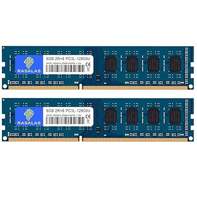 DDR3L-1600 PC3L-12800U 8GB×2枚 UDIMM デスクトップPC用メモリ 16GB 240Pin 電圧1.35V ＆ 1.5V 両対応