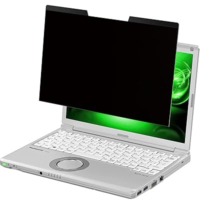 12.1インチ 覗き見防止フィルム マグネット式 パナソニック レッツノート プライバシーフィルター 両面使用可能 覗き見防止フィルター ノートパソコン 保護フィルム PC 液晶保護フィルム ブルーライトカット 反射防止 着脱簡単 12.1インチ 1