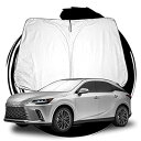 ruiya 2022新型 レクサス rx 5代目 RX350h RX450h+ RX500h専用 サンシェード フロントガラス用 パラソル 新型レクサスrx50...