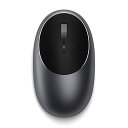 Satechi アルミニウム M1 マウス Bluetooth, 充電式 Type-Cポート, Mac マウス 無線 (Mac Mini, iMac, MacBook, iPad など2012以降Macデバイス対応) (スペースグレイ)